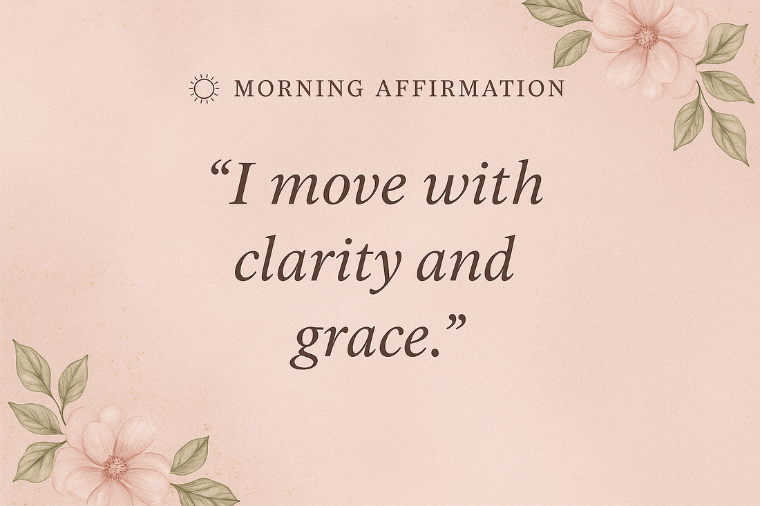 🌿 Daily Affirmations for a Sacred Reset