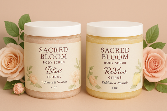 ✨ Citrus Glow Body Scrub | Exfoliate + Awaken