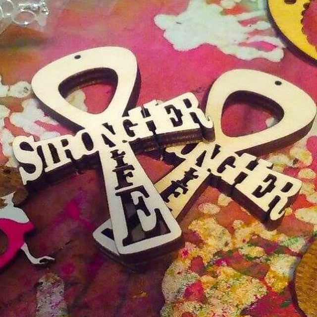 StrongHer Wood Earrings